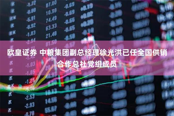 欧皇证券 中粮集团副总经理徐光洪已任全国供销合作总社党组成员