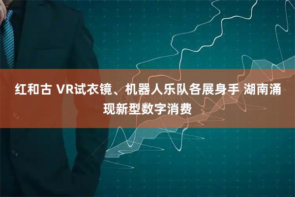 红和古 VR试衣镜、机器人乐队各展身手 湖南涌现新型数字消费